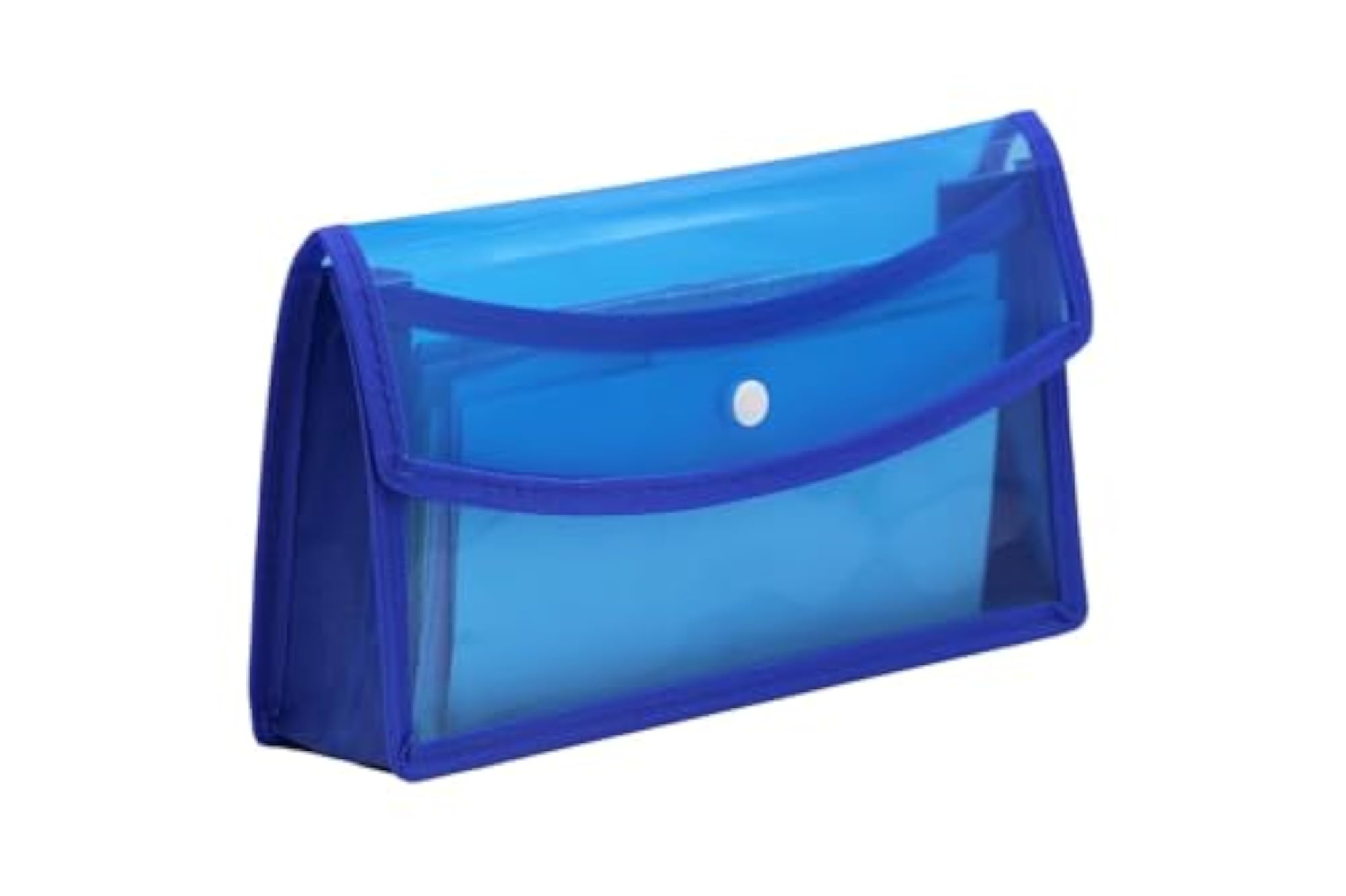 Transparent A5 Size Document Folders, Set of 5